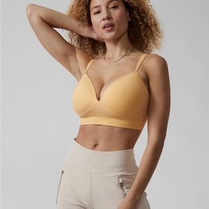 Athleta Embrace Bra Small D-DD-Lunaria Yellow